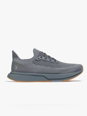 Flux Adapt Runner in Grey / Gum RN women’s size 6 walking running sneaker shoes